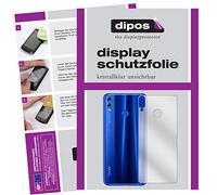 dipos I 2X Pellicola Protettiva Compatibile con Honor 8X Posteriore Pellicola di Protezione Cristallo