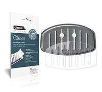 dipos I 2X Pellicola Protettiva Compatibile con Krups EA 8105 Vassoio Compatibile con Tazze Protezione Vetro Flessibile 9H