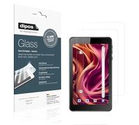 dipos I 2x Pellicola Protettiva compatibile con Logicom Tab 76 Protezione Vetro Flessibile 9H