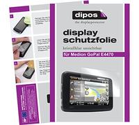 dipos I 2X Pellicola Protettiva Compatibile con Medion Gopal E4470 MD 99285 Pellicola di Protezione Cristallo