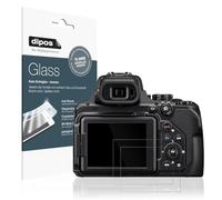 dipos I 2x Pellicola Protettiva compatibile con Nikon Coolpix P1100 Protezione Vetro Flessibile 9H
