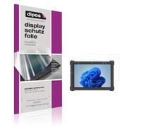 dipos I 2x Pellicola Protettiva compatibile con NORQIN 10.1 Rugged Tablet N5100 Pellicola di Protezione cristallo