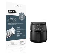 dipos I 2x Pellicola Protettiva compatibile con Philips Airfryer 2000 Gen 2 4.2L Protezione Vetro Flessibile 9H