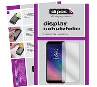dipos I 2X Pellicola Protettiva Compatibile con Samsung Galaxy A6 (2018) Pellicola di Protezione Cristallo