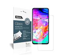 dipos I 2X Pellicola Protettiva Compatibile con Samsung Galaxy A70 Protezione Vetro Flessibile 9H (1x Anteriore + 1x Posteriore)
