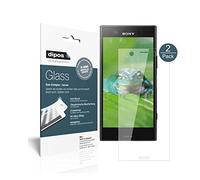 dipos I 2X Pellicola Protettiva Compatibile con Sony Xperia XZ1 Compact Protezione Vetro Flessibile 9H