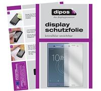 dipos I 2X Pellicola Protettiva Compatibile con Sony Xperia XZ1 Pellicola di Protezione Cristallo