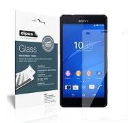 dipos I 2X Pellicola Protettiva Compatibile con Sony Xperia Z3 Compact Protezione Vetro Flessibile 9H