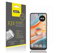 dipos I 2x Pellicola protettiva compatibile con SPC Discovery 3 Pellicola di Protezione I 3D Full Cover