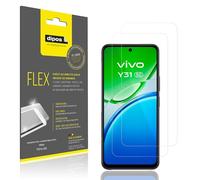 dipos I 2x Pellicola protettiva compatibile con Vivo Y31e 5G Pellicola di Protezione I 3D Full Cover