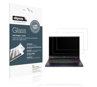 dipos I 2x Pellicola Protettiva opaco compatibile con Acer Predator Helios Neo 14 AI Protezione Vetro Flessibile 9H