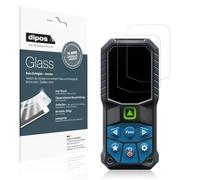 dipos I 2x Pellicola Protettiva opaco compatibile con Bosch Professional Laser GLM 50-23 Protezione Vetro Flessibile 9H
