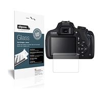 dipos I 2x Pellicola Protettiva opaco compatibile con Canon EOS 1200D Protezione Vetro Flessibile 9H