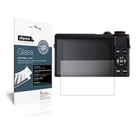 dipos I 2x Pellicola Protettiva opaco compatibile con Canon PowerShot G7X Mark III Protezione Vetro Flessibile 9H