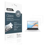 dipos I 2x Pellicola Protettiva opaco compatibile con Honor MagicBook X16 Plus Protezione Vetro Flessibile 9H
