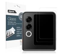 dipos I 2x Pellicola Protettiva opaco compatibile con Nubia ZTE Flip 2 5G Außenseite Protezione Vetro Flessibile 9H