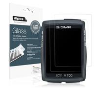 dipos I 2x Pellicola Protettiva opaco compatibile con SIgma Eox View 700 Protezione Vetro Flessibile 9H