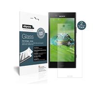 dipos I 2X Pellicola Protettiva Opaco Compatibile con Sony Xperia XZ1 Compact Protezione Vetro Flessibile 9H