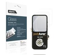 dipos I 2x Pellicola Protettiva opaco compatibile con TC Electronic POLYTUNE 3 Noir Protezione Vetro Flessibile 9H