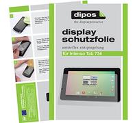 dipos I 3X Pellicola Protettiva antiriflesso Compatibile con Intenso Tab 734 Pellicola di Protezione