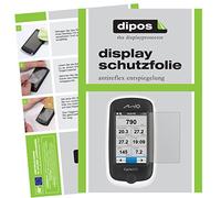 dipos I 3X Pellicola Protettiva antiriflesso Compatibile con Mitac Mio Cyclo 305 HC Pellicola di Protezione