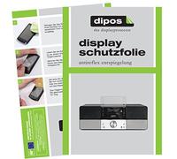 dipos I 3X Pellicola Protettiva antiriflesso Compatibile con TechniSat Digitradio 360 CD IR Pellicola di Protezione