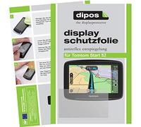 dipos I 3X Pellicola Protettiva antiriflesso Compatibile con Tomtom Start 52 Pellicola di Protezione