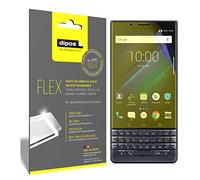 dipos I 3X Pellicola Protettiva Compatibile con Blackberry Key 2 Le - Rivestimento del Display al 100% - Pellicola di Protezione