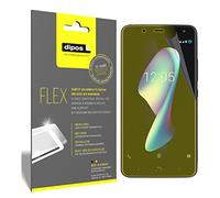 dipos I 3X Pellicola Protettiva Compatibile con BQ Aquaris V - Rivestimento del Display al 100% - Pellicola di Protezione