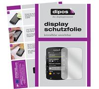 dipos I 3X Pellicola Protettiva Compatibile con Garmin Edge 520 Pellicola di Protezione Cristallo