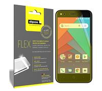 dipos I 3X Pellicola Protettiva Compatibile con Micromax Bharat Go - Rivestimento del Display al 100% - Pellicola di Protezione