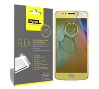 dipos I 3X Pellicola Protettiva Compatibile con Motorola Moto G5s - Rivestimento del Display al 100% - Pellicola di Protezione