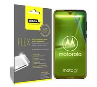 dipos I 3X Pellicola Protettiva Compatibile con Motorola Moto G7 - Rivestimento del Display al 100% - Pellicola di Protezione