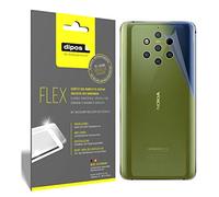 dipos I 3X Pellicola Protettiva Compatibile con Nokia 9 PureView Posteriore - Rivestimento del Display al 100% - Pellicola di Protezione