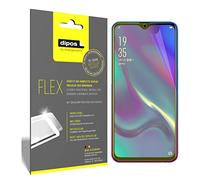 dipos I 3X Pellicola Protettiva Compatibile con Oppo R15x - Rivestimento del Display al 100% - Pellicola di Protezione