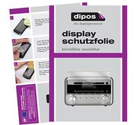 dipos I 3X Pellicola Protettiva Compatibile con TechniSat DigitRadio 580 Pellicola di Protezione Cristallo