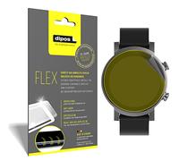 dipos I 3X Pellicola Protettiva Compatibile con TicWatch E3 Smartwatch Pellicola di Protezione I 3D Full Cover