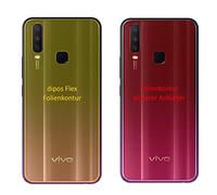 dipos I 3X Pellicola Protettiva Compatibile con Vivo Y3 Posteriore Pellicola di Protezione I 3D Full Cover