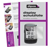 dipos I 3X Pellicola Protettiva Compatibile con Wahoo Elemnt Bolt GPS Pellicola di Protezione Cristallo