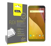 dipos I 3X Pellicola Protettiva Compatibile con Wiko View Prime - Rivestimento del Display al 100% - Pellicola di Protezione