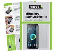 dipos I 4X Pellicola Protettiva antiriflesso Compatibile con HTC Desire 12 Plus Pellicola di Protezione (2X Anteriore & 2X Posteriore)