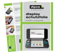 dipos I 4X Pellicola Protettiva antiriflesso Compatibile con Nintendo 2DS XL Pellicola di Protezione (2X Anteriore & 2X Posteriore)