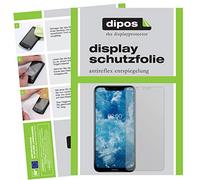 dipos I 4X Pellicola Protettiva antiriflesso Compatibile con Nokia 8.1 Pellicola di Protezione (2X Anteriore + 2X Posteriore)