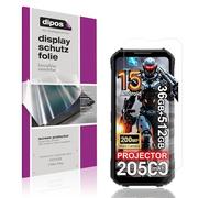 dipos I 4x Pellicola Protettiva compatibile con DOOGEE V Max Play Pellicola di Protezione cristallo