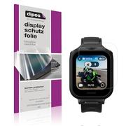 dipos I 4x Pellicola Protettiva compatibile con Insta360 GPS Preview Remote Built-In Mic Pellicola di Protezione cristallo