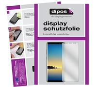 dipos I 4X Pellicola Protettiva Compatibile con Samsung Galaxy Note 8 Pellicola di Protezione Cristallo (2X Anteriore & 2X Posteriore)