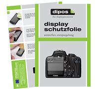 dipos I 5x Pellicola Protettiva antiriflesso compatibile con Canon EOS 1000D Pellicola di Protezione