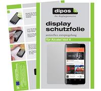 dipos I 6X Pellicola Protettiva antiriflesso Compatibile con Alcatel Idol 4 Pellicola di Protezione
