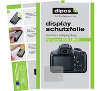 dipos I 6X Pellicola Protettiva antiriflesso Compatibile con Canon EOS 1300D Pellicola di Protezione