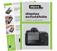dipos I 6X Pellicola Protettiva antiriflesso Compatibile con Canon EOS 6D Mark II Pellicola di Protezione
